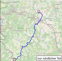 Route 22.07.2023, nördlicher Teil